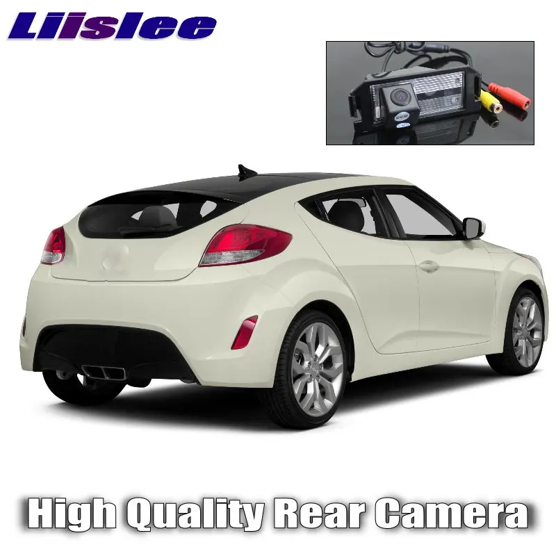 LiisLee Car HD Reversing image Camera Rear View Camera For Hyundai Veloster 2011~2019 Night Vision WaterProof Dedicated Camera afwf
