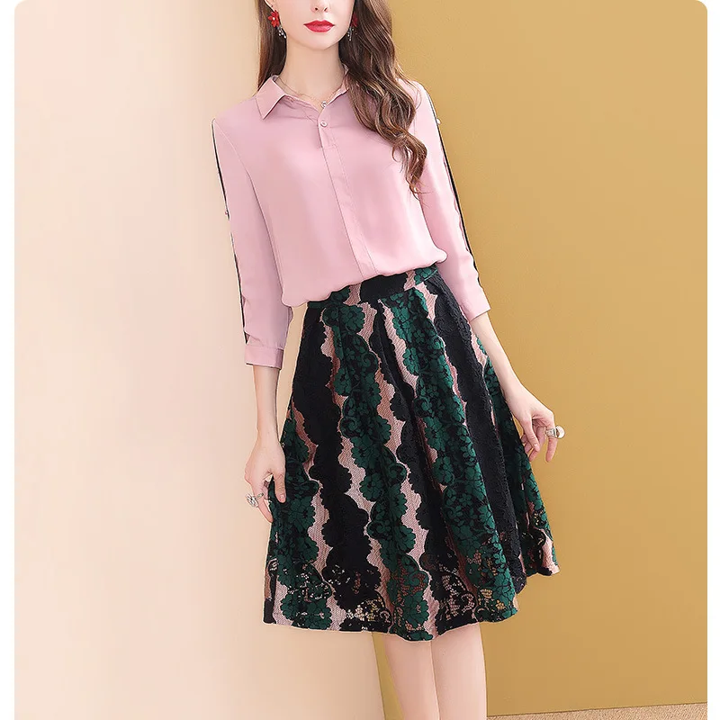 

Ozhouzhan Spring Clothing Western Style Goddess Fashion Dress Outfit Women's 2019 New Style Spring And Autumn Slimming by Age Tw