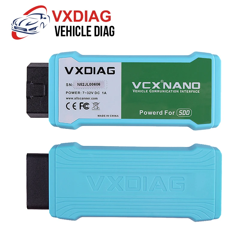 VXDIAG VCX Nano для Land Rover Jaguar SSD V153 ECU поддержка онлайн диагностики и программирования OME