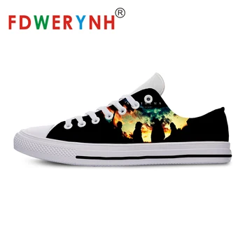 

Anathema Band Most Influential Metal Bands of All Time Men's Low-top Casual Shoes 3D Pattern Logo Men Shoes