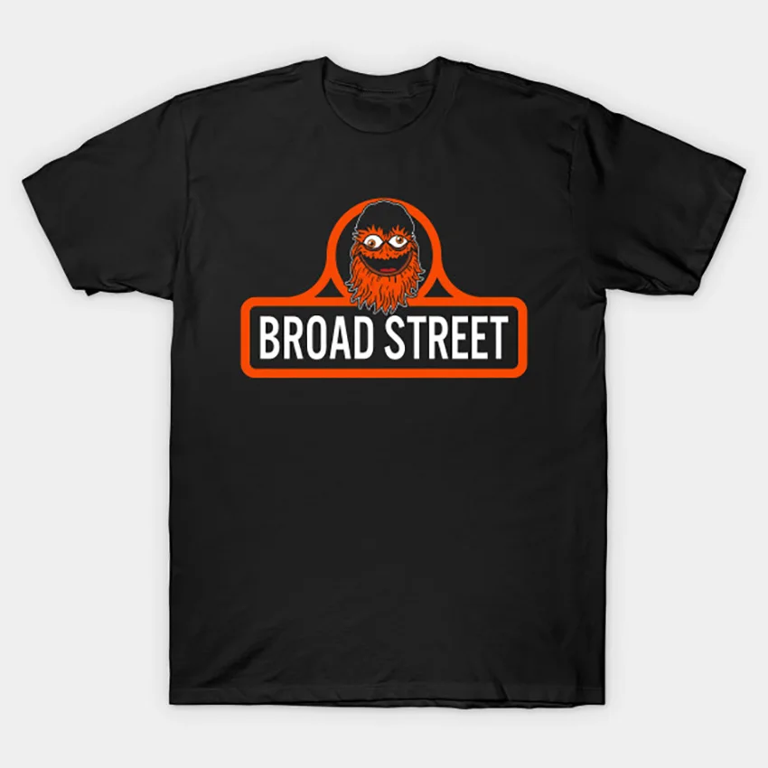 Gritty Broad Street футболка Gritty футболка gritty талисман ужас кошмар хаос царит держать его Гритти Филли талисман Филли