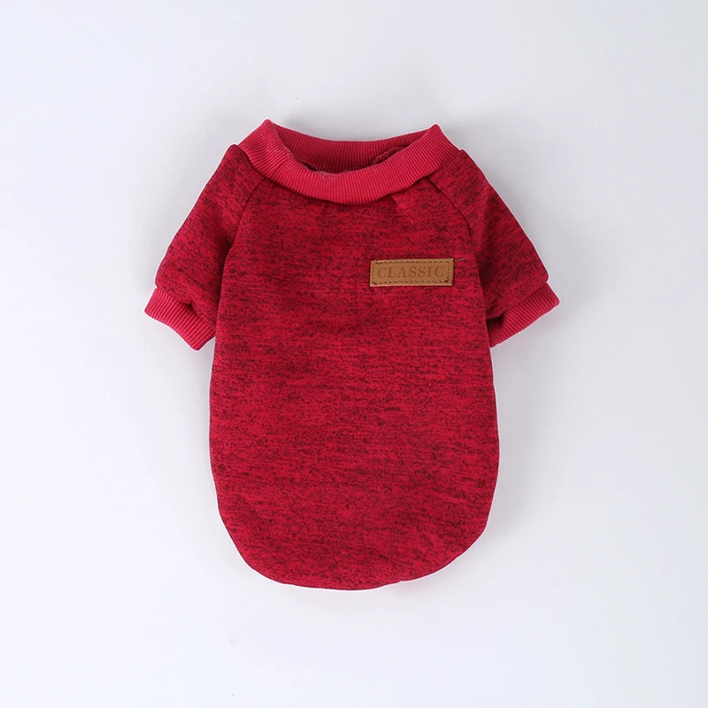 XS-2XL, зимняя теплая одежда для собак, куртка для щенков, кошек, пальто, Мягкие Рубашки для собак, костюмы для питомцев, плюшевый свитер для чихуахуа, йоркца, 10 цветов