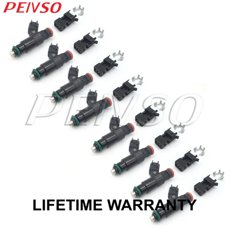 EV14 52lb 550cc топливный инжектор для Toyota GM Honda Audi Volkswagen Mazda Ford Dodge - Цвет: One set of 8pcs