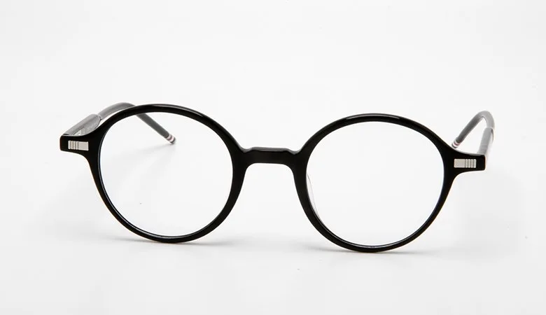 New High Quality Thom Brand Designer Retro Round Eyeglasses Optical Prescription Glasses Frame Men Gafas Women with Original Box