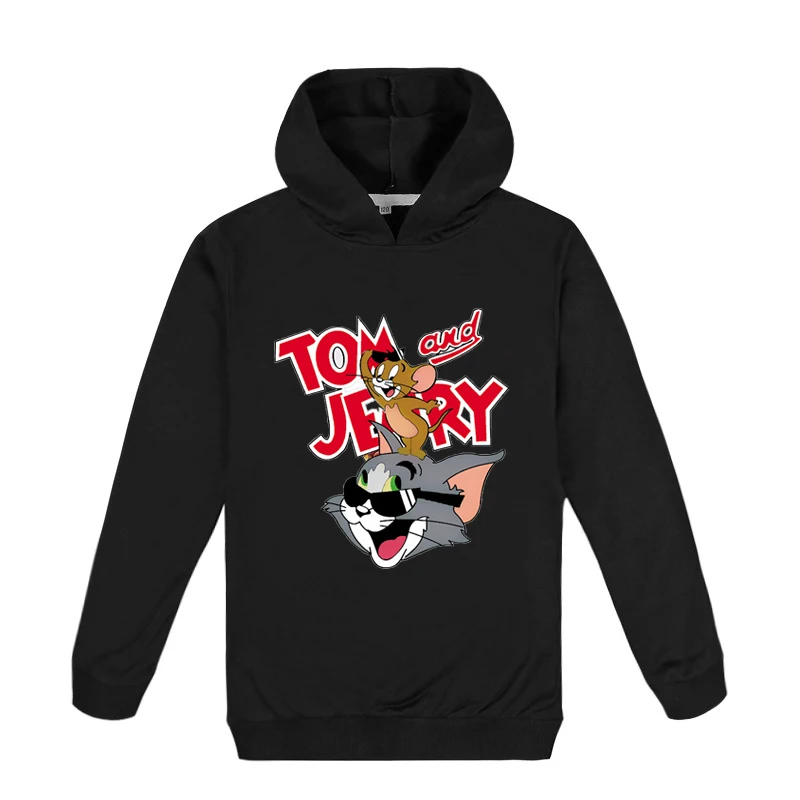 Повседневные летние топы с рисунком Jerry Mouse Cat Tom детская одежда 2020 весенние