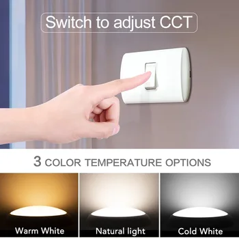 Led Ceiling Lights Waterproof IP44 Dimmable Neutral light 38W AC 220V Fixture Bathroom Ceiling lamp for Bedroom Livingroom 2