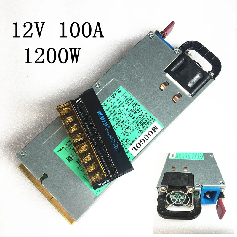 12V источник питания DC 12V 30A 60A 80A 100A 110A 460W 750W 1100W 1200W 1400W импульсный источник питания - Цвет: 12V 1200W