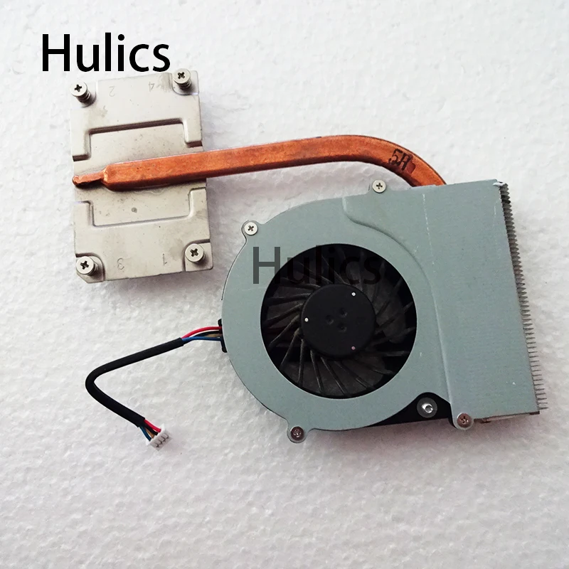 Hulics для Toshiba EME300 L730D L735D вентилятор охлаждения ноутбука процессор кулер радиатора V000244420