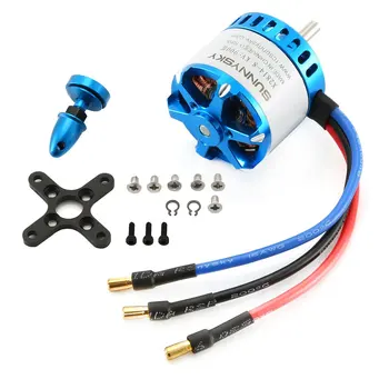 

SUNNYSKY X2814-III/X2820-III 900KV/1000KV/1200KV/1400KV/570KV/860KV/250KV Brushless Motor for Fixed-Wing 3D RC Drone Helicopter