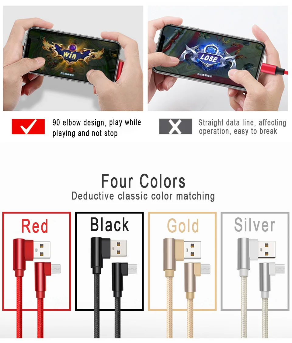 Вы первый кабель Micro USB type-c 90 градусов для iPhone шнур для зарядки type C кабель 1 м/2 м Usb-c кабель для samsung huawei Xiaomi
