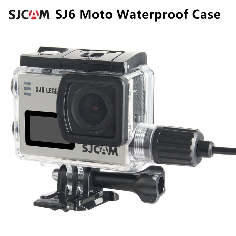 Водонепроницаемый чехол для мотоцикла SJ6 с usb кабелем экшн камеры SJCAM Legned|sjcam waterproof