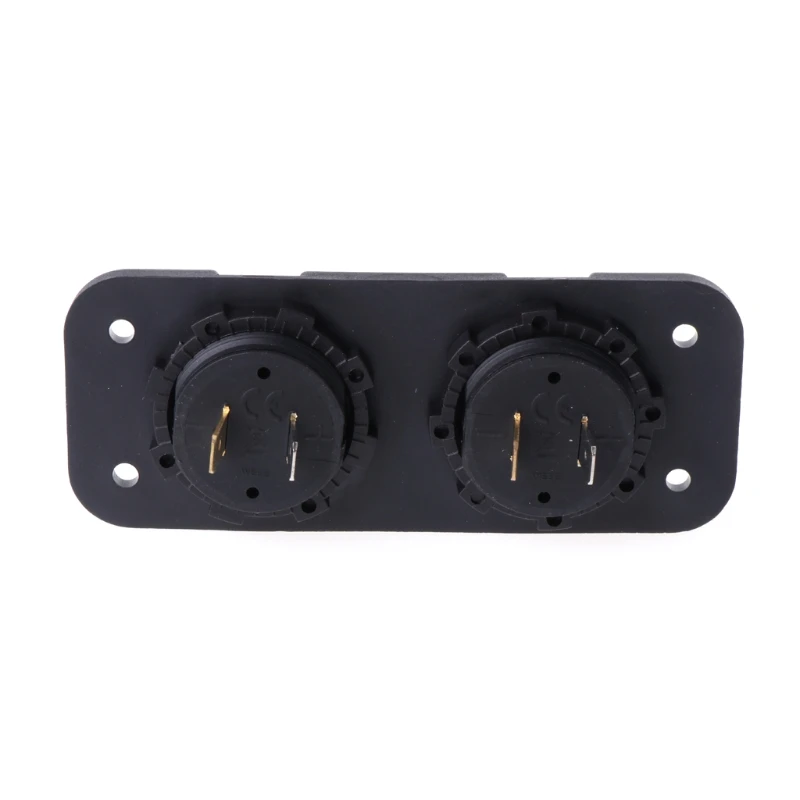 DC 12 V-24 V автомобиль лодка мотоцикл с двумя светодиодный цифровой Дисплей вольтметр Напряжение метр LX9C