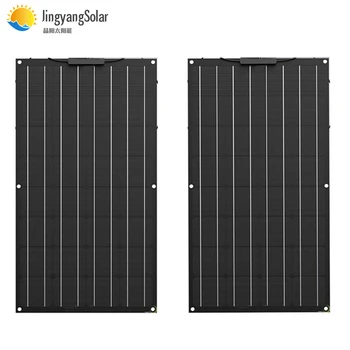

portable solar panel 12v Volt 100 w panel solar 200 w ETFE sunpower solar cells polycrystalline solar charger car battery