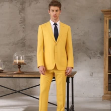 Обувь, изготавливаемая на заказ быстросохнущие Бег шаблоны печати желтые костюмы на заказ измерить Мужские двубортный пиджак брюки шерсть костюм по индивидуальному заказу Аид Сделано