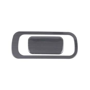 

For KIA Optima K5 2020 2021 Steel Carbon Fiber Glove Box Storage Container Locker Door Handle Cover Trim Inner Accessories