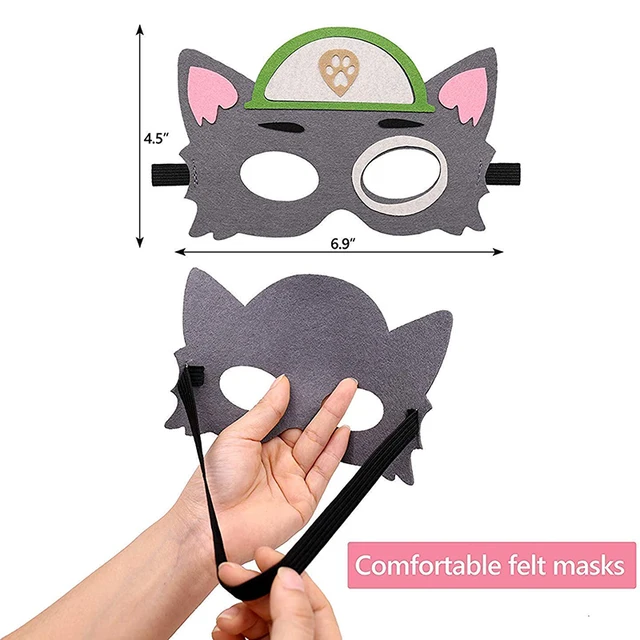 Paw Patrol Dog Masquerade Toys Kids Patch Cartoon Puppy Mask Action Figure Children Christmas Halloween Party Decoration Gifts 4