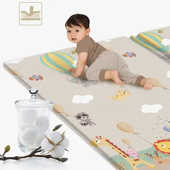 

Infant Baby Crawling Mat Folding Puzzle Playmat Soft Comfortable For Infants Foam Crawling Protection Mat Pack And Play Mattress