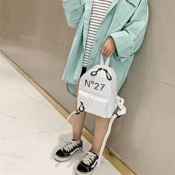 

Fashion Mini Backpack Women PU Leather Shoulder Bag For Teenage Girls Kids Multi-Function Small Bagpack Ladies School Backpack