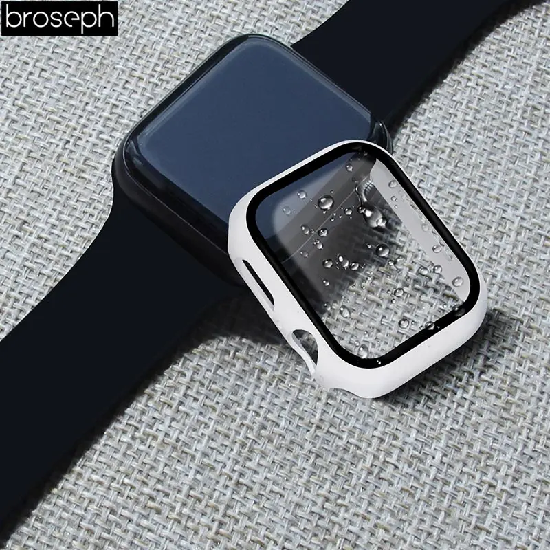 Защитная пленка 3D Sreen для Apple Watch 4 полосы 44 мм 40 мм корпус из поликарбоната чехол для iwatch серии 3 2 1 38 мм 42 мм