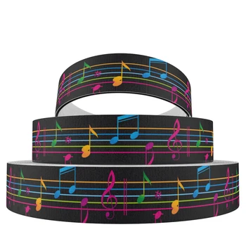 

Halloween 50Y 25mm Rainbow Printed Grosgrain Ribbon Fabric DIY Wrapping/Party/Hair Bow Decoration Art Sewing,50Yc12478