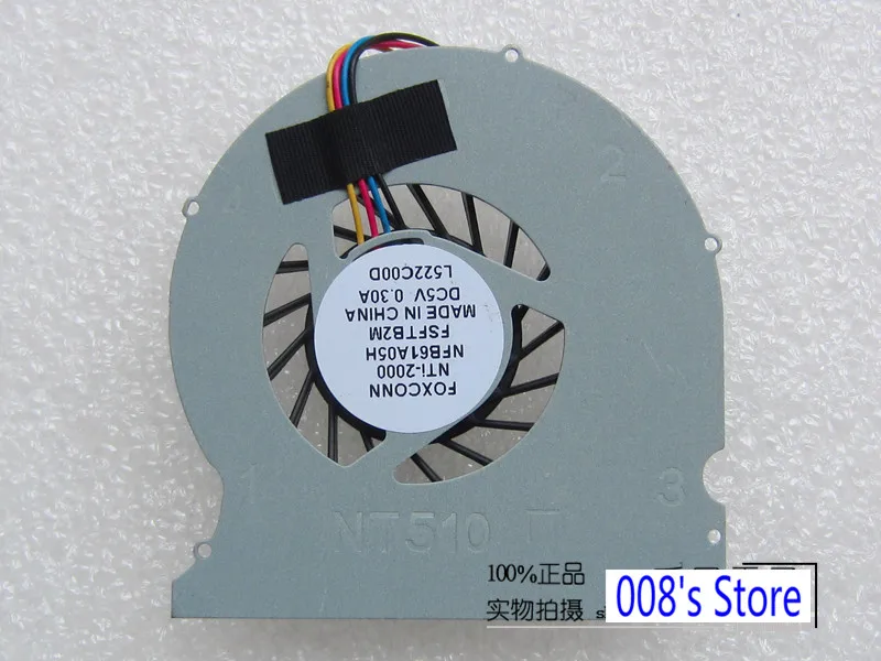 Новый вентилятор для радиатора ЦП FOXCONN NTi-2000 NFB61A05H FSFTB2M NBT-PCAJBOX-N nT-i2847 nT535 nTa-3700 nt510