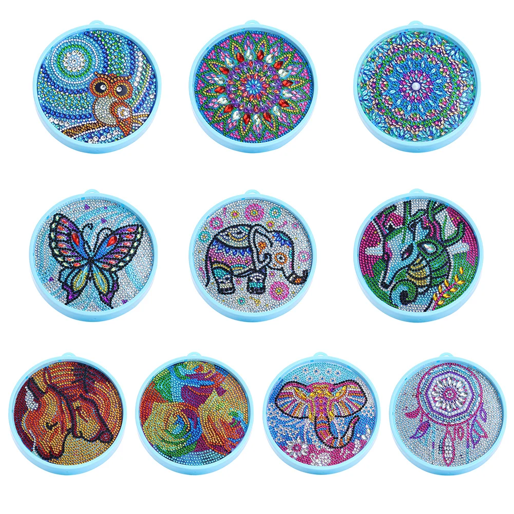 

LED Night Light DIY 5D Diamond Painting Special Shaped Full Drill Rhinestones Mosaic Night Lamp Table Desk Decoration Ornaments