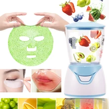 

DIY Mini Homemade Facial Mask Machine with Collagen Pills Self-made Automatic Natural Collagen Fruit Face Mask Maker SPA Beauty