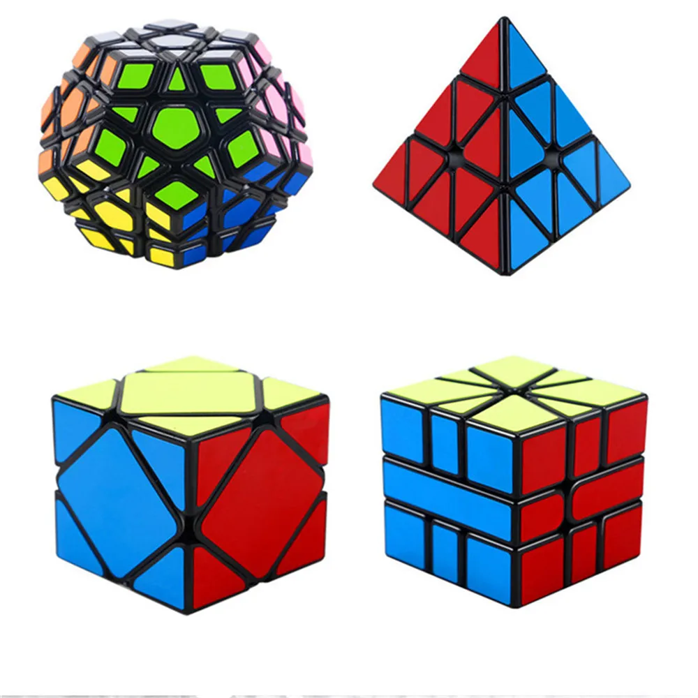 MOYU Megaminx Pyramid Skew SQ1 2x2 3x3 набор магический куб профессиональный конкурс ультра-гладкая скоростная Головоломка Куб костюм Детская игрушка подарок