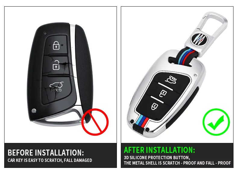 Cover portachiavi in lega per Hyundai Grand Santa Fe IX45 GENESIS EQUUS AZERA 2013 2014 2015 2016 accessori 8 Cover portachiavi in lega per Hyundai Grand Santa Fe IX45 GENESIS EQUUS AZERA 2013 2014 2015 2016 accessori - Ha6805ad61b614275b622f997a70d70efC