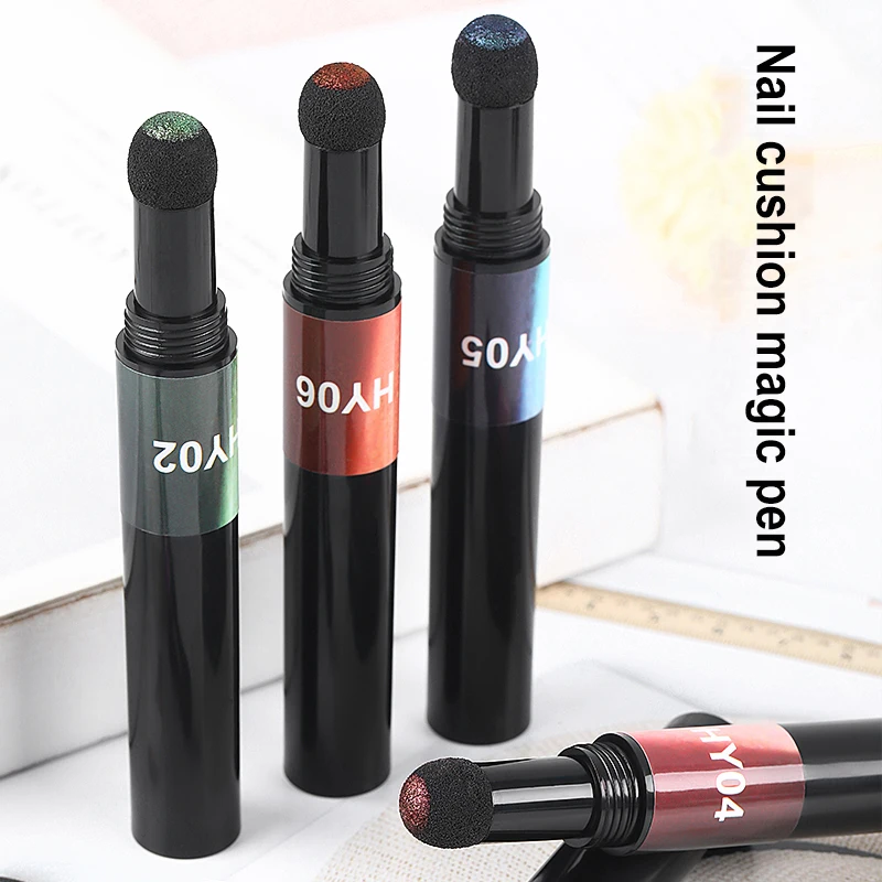 

Glitter Powder Air Cushion Magic Pen Dual-use Eyeshadpw & Liner Pen Subvert The Tradition Eyeshadow Nail Makeup Women Cosmetic