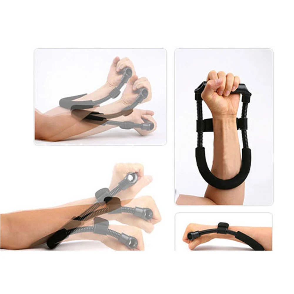 Hand Grip Arm Trainer Adjustable Forearm Hand Wrist Exercises Force Trainers Power Strengthener Grip Bodybuilding Fitness Tool