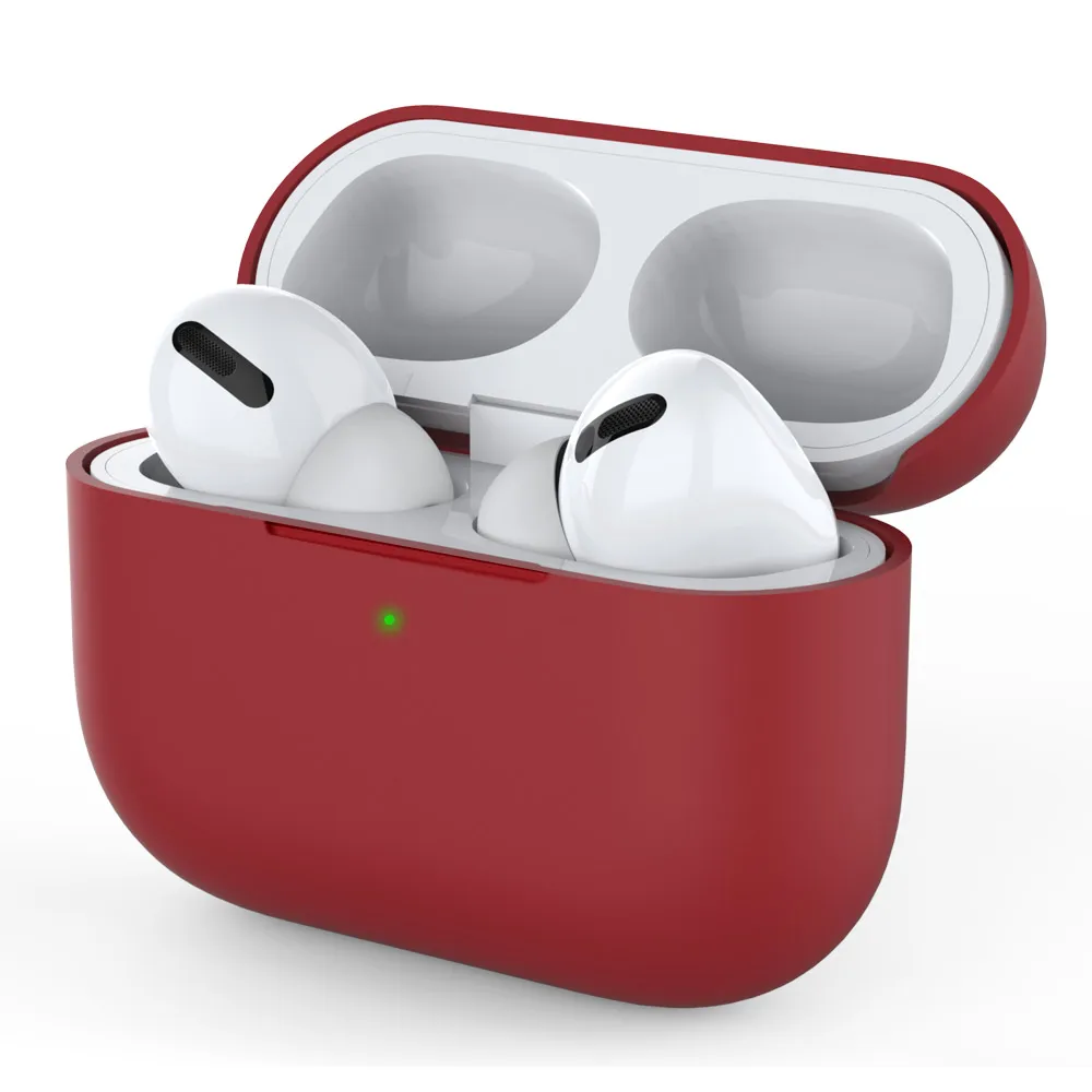 Для AirPods Pro чехол силиконовый ударопрочный беспроводной Bluetooth покрытие для наушников для Apple Air Pods Pro Airpods 3 чехол из мягкого ТПУ - Цвет: 8