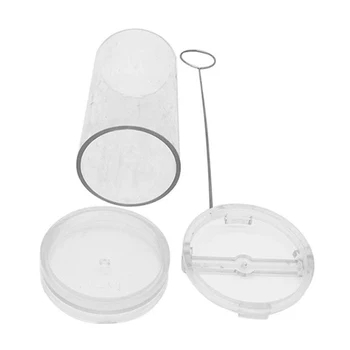 

4Pcs Clear Candles Molds Candle Pouring Craft Model Polycarbonate High Temperature Resistance DIY Candle Making Moulds