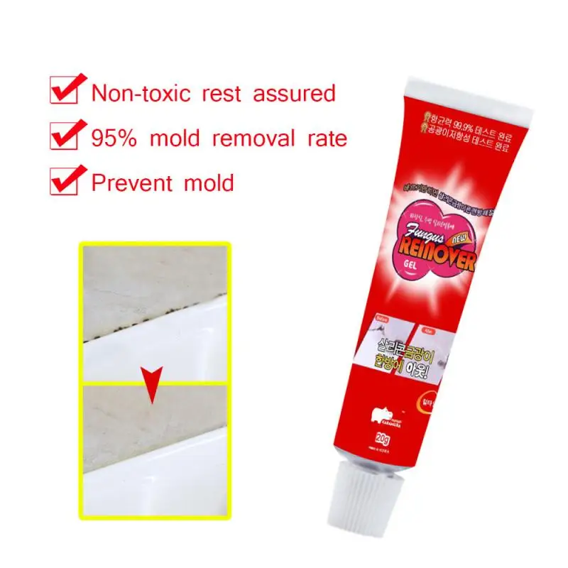 Removedor de moho de Gel para el hogar, limpieza profunda de alta eficiencia para moldes de encimera de cocina, 1 unidad