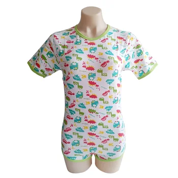 

ABDL Onesie Adult Jumpsuit Pajamas Dinosaur Printing Adult Baby Onesie Clothes Adult Baby Climbing Suit For Baby Girl