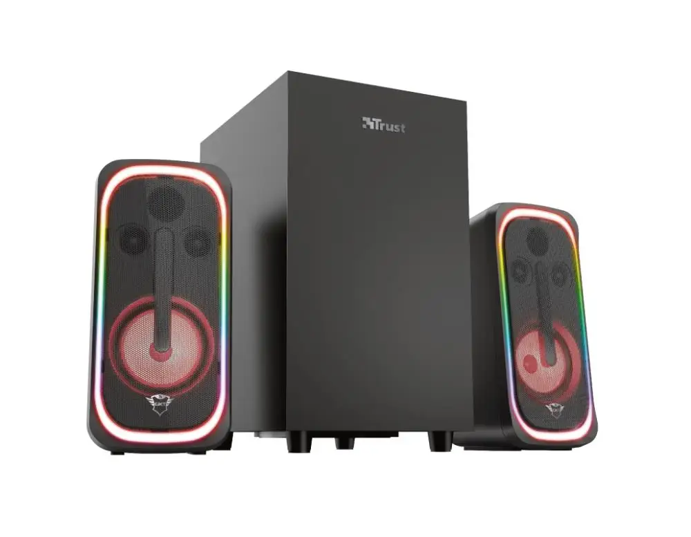 Speaker | trust GXT 635 rumax wireless Bluetooth 23927 Computer Speakers Deep Bass Sound Box For PC Laptop Powerful Subwoofer Multimedia Loudspeakers