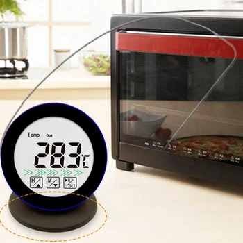 

Three in One Room Temperature Timer Probe Food Thermometer CH-110 Barbecue Meat Kitchen Thermometer