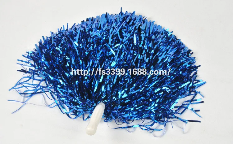 100g Large Straight Handle Pet Cheerleading Bouquet Cheerleading Handed Flower Colorful Ball Come on Props