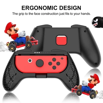 

4 Pack Controller Game Grip Handle Kit Fit for Nintendo Switch Joy-Con Controllers
