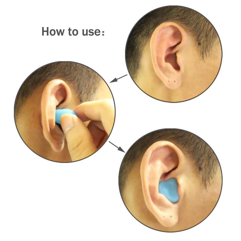 Soft Silicone Ear Plugs