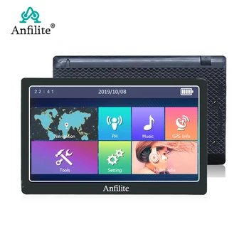 

Anfilite 7" HD Car GPS Navigation FM Bluetooth MP3 Navitel 2019 latest Europe Map Sat nav Truck gps navigators automobile