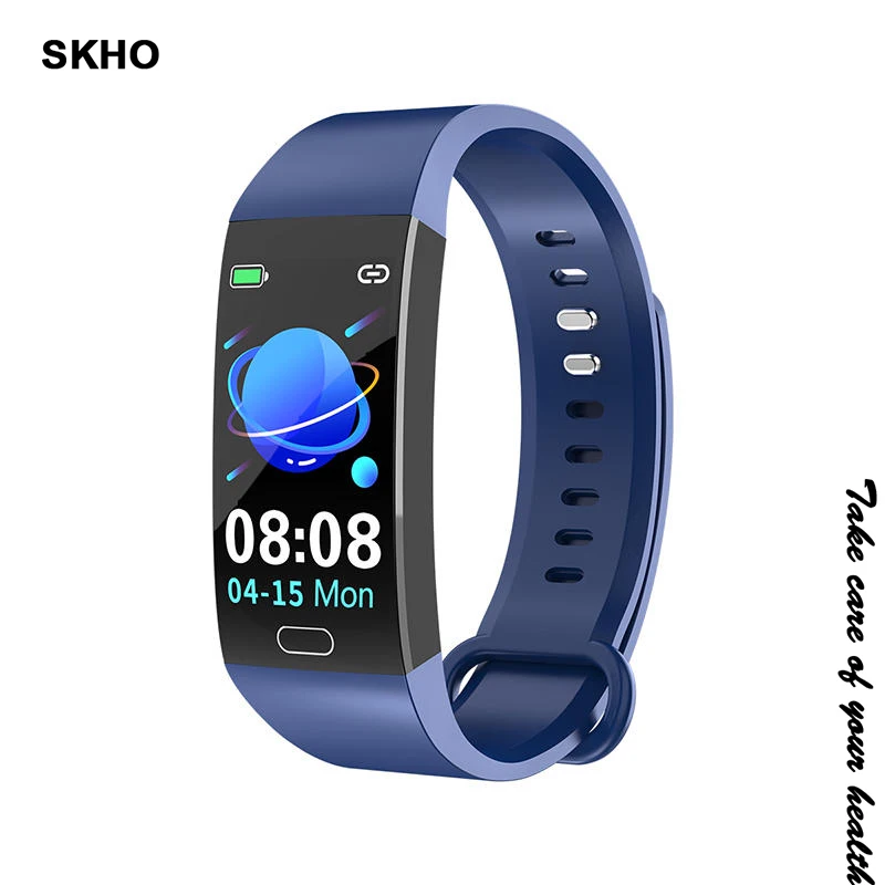 

SKHO Smart Watch Bluetooth Bracelet Heart Rate/Blood Pressure Monitor/Fitness/Tracker Waterproof Smart Band Smart Accessories