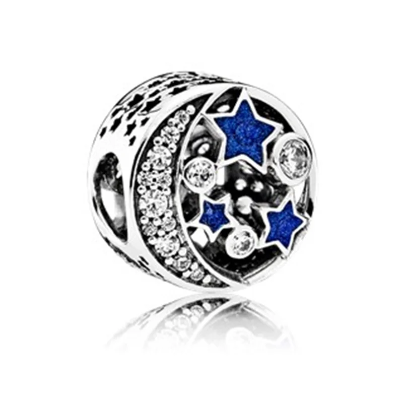 X043 Подходит для оригинальных браслетов Pandora, Женские Ювелирные изделия, сделай сам, гриб, ежик, летающий дракон, Бабочка, листья, очаровательные бусины - Цвет: X043
