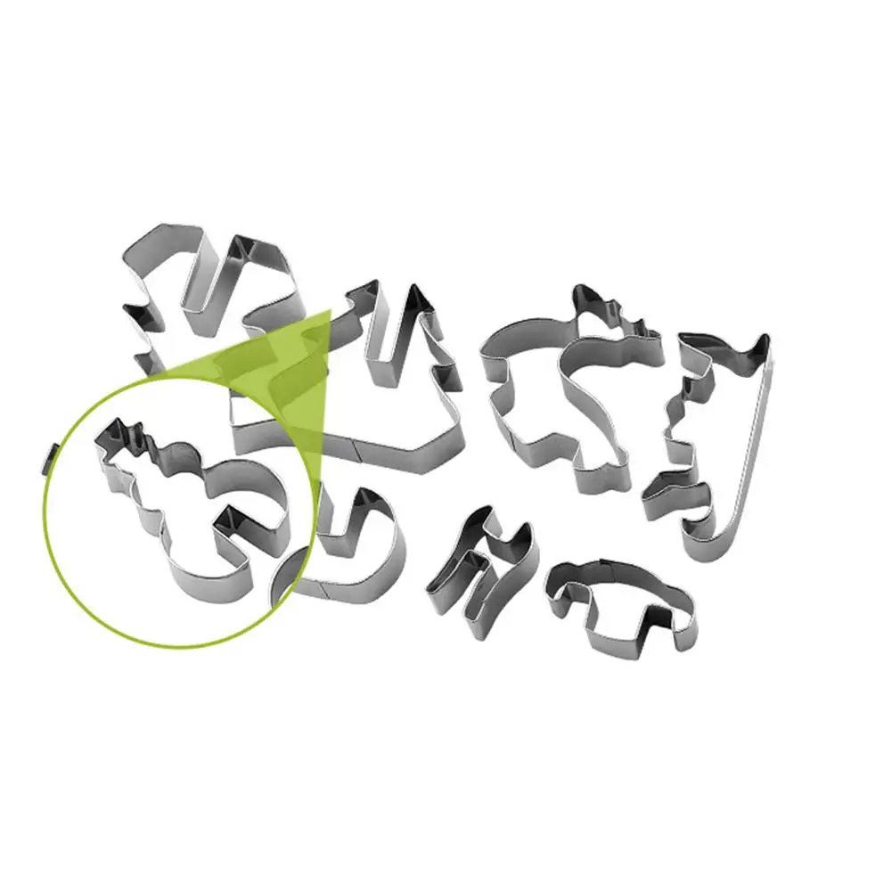 8 шт./набор формочки для печенья из нержавеющей стали| |