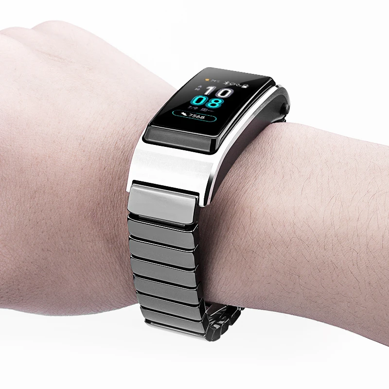 

18mm Ceramic band For Huawei Talkband B5 Replacement Strap for huawei watch 1/Withings Activite Ceramic bracelet Accessories