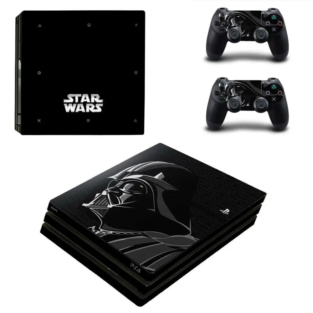 Звездные войны PS4 Pro наклейка s Play station 4 кожа Наклейка Обложка для playstation 4 PS4 Pro консоль и контроллер Скины Виниловые - Цвет: YSP4P-0243
