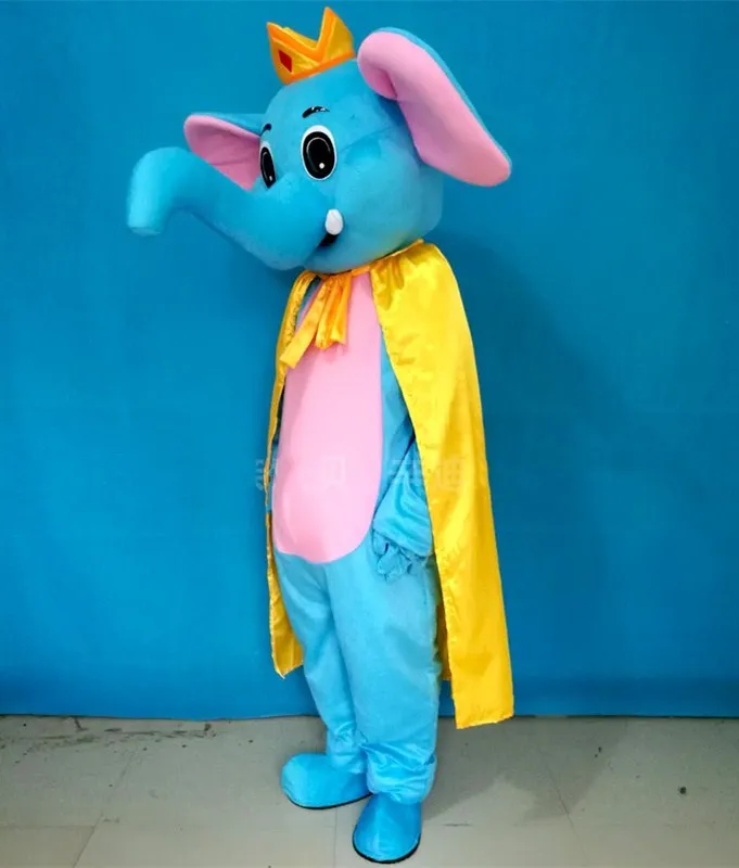 Стиль маскарадный костюм слона Мультфильм Mascotte Одежда для взрослых животных Тема Хэллоуин вечерние события нарядное платье