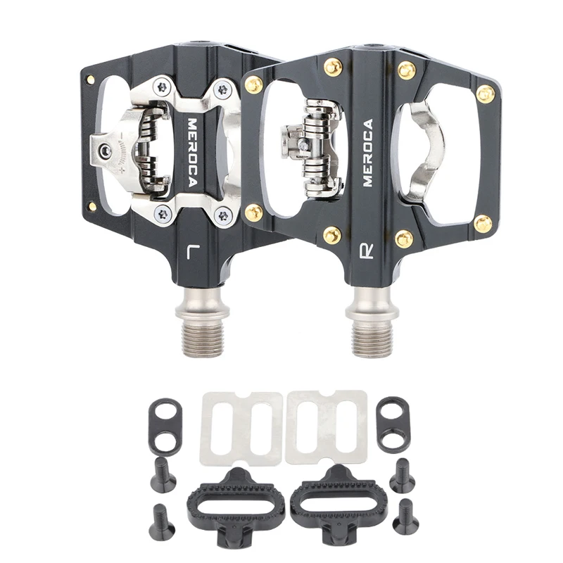 Du Bearing Mtb Bike Spding Selflocking Pedal Mountain Xc Clipless