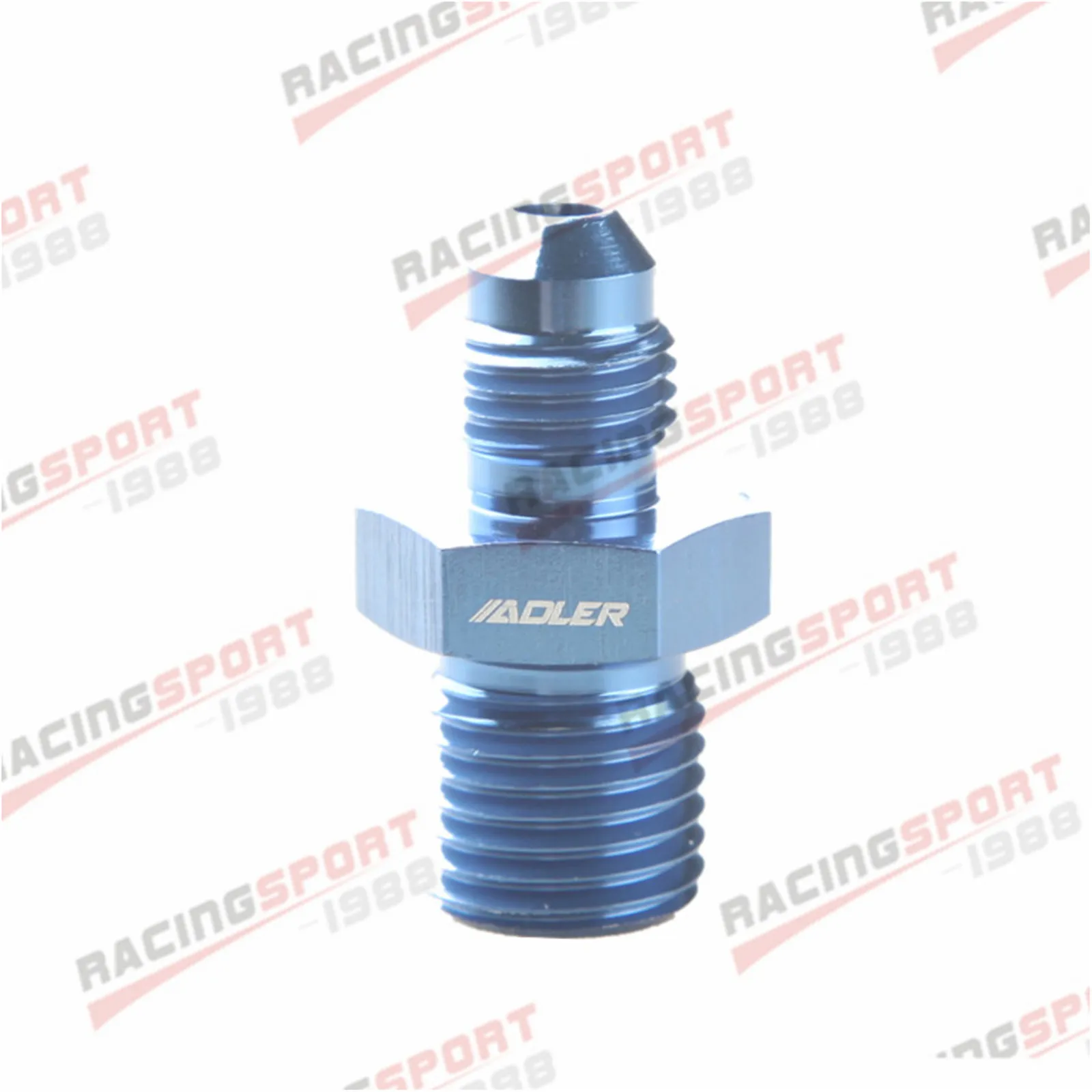 4AN AN-4 Male Flare к M14x1.5 (мм) метрический прямой фитинг адаптер синий | Автомобили и