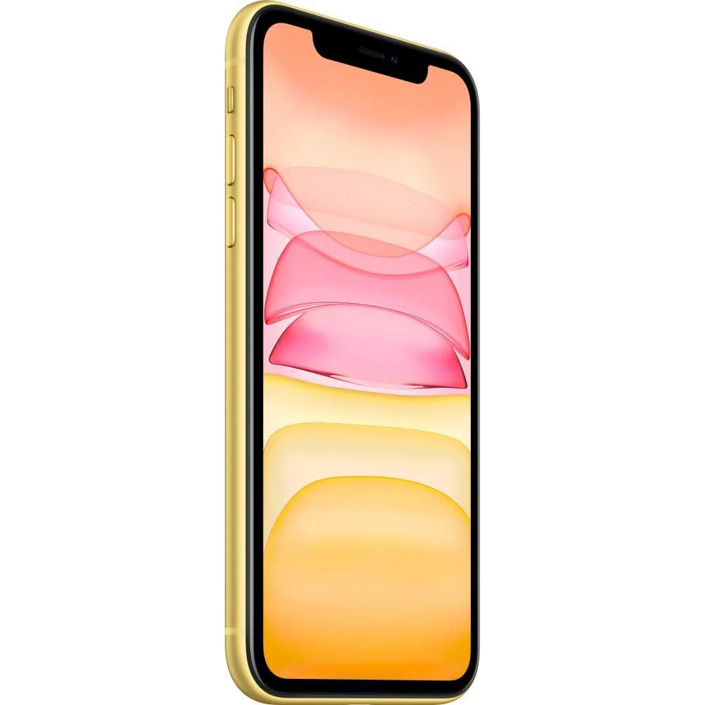 Smartphone Apple iPhone 11 MWLW2RU/A 64 GB yellow 3G 4G 1Sim 6." IPS 828X1792 iOS 13 12Mpix 802.11ax N